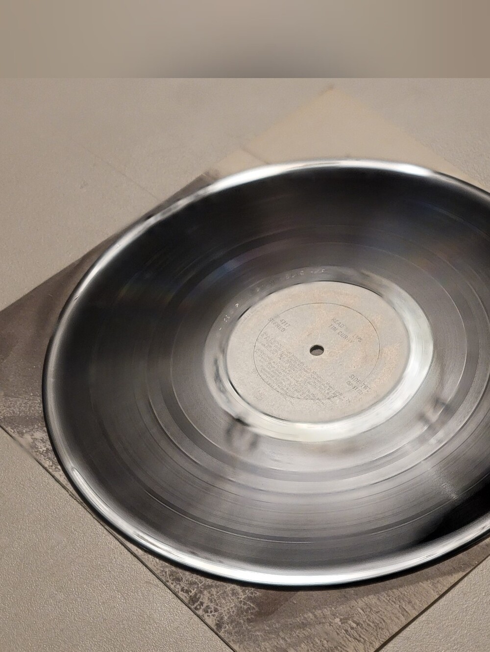 Tim Curry Read My Lips 33 RPM Record - Picture 14 of 14